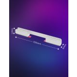DODATEK ZA PAMETNI DOM GOVEE NEON ROPE LIGHT 2 SPONKE ZA LED TRAK 5 KOS BELE