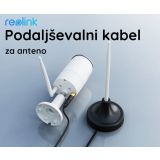 DODATEK ZA PAMETNI DOM REOLINK ANTENNA EX KABEL ČRNA