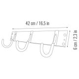 DODATEK ZA REGAL AR SHELVING OBEŠALNIK 42X13X6 3 KAVLJI