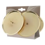 DODATEK ZA VENČEK NASTAVEK ZA SVEČO, ZLAT FI 100 MM, 4/1