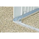 DODATKI ZA KOVINSKE HIŠKE BIOHORT 150X78X4 CM ALUMINIJASTI TALNI OKVIR