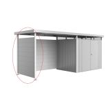 DODATKI ZA KOVINSKE HIŠKE BIOHORT 157X2.5X181 CM STRANSKI NADSTREŠEK H2