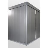 DODATKI ZA KOVINSKE HIŠKE BIOHORT SET CEVI ZA DEŽEVNICO HIGHLINE PEŠČENO SIVA