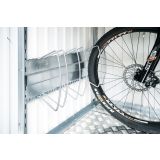 DODATKI ZA KOVINSKE HIŠKE BIOHORT STOJALO ZA KOLO "BIKE HOLDER"