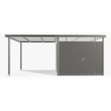 DODATKI ZA KOVINSKE HIŠKE BIOHORT STRANSKI NADSTREŠEK HIGHLINE H3 PEŠČENO SIVA