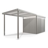 DODATKI ZA KOVINSKE HIŠKE BIOHORT STRANSKI NADSTREŠEK HIGHLINE H3 PEŠČENO SIVA