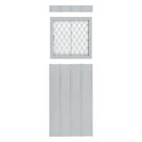 DODATKI ZA KOVINSKE HIŠKE GLOBEL KOMPLET OKEN 1 SREBRNA 62 X 62 X 178 CM (WSPF)