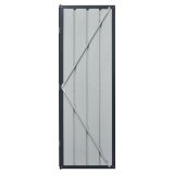 DODATKI ZA KOVINSKE HIŠKE GLOBEL KOMPLET VRAT 2 ANTRACIT 200 X 67 CM (HD2E)