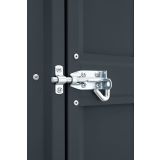 DODATKI ZA KOVINSKE HIŠKE GLOBEL KOMPLET VRAT 2 ANTRACIT 200 X 67 CM (HD2E)