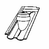 DODATKI ZA OPEČNO KRITINO BRAMAC GRANAT 13V PLIN.ODDUH (SET) 114MM TIKOVI