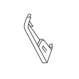 DODATKI ZA OPEČNO KRITINO BRAMAC SNEGOLOVNI OPORNIK ZA REŠETKO ČRN