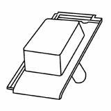 DODATKI ZA OPEČNO KRITINO BRAMAC TURMALIN PREZRAČ. SET 125MM KREM. S