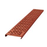 DODATKI ZA OPEČNO KRITINO TONDACH POHODNA REŠETKA 200X25 CM RDEČA