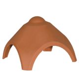 DODATKI ZA OPEČNO KRITINO TONDACH RAZDELILNI ELEM. ZA SLEM. GLADKI4KRAKI 17CM PEŠ ANT