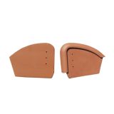 DODATKI ZA OPEČNO KRITINO TONDACH ZAKLJUČNA PLOŠČA ZA DESNI KRAJNIK, NARAVNO RDEČA