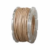 DODATKI, ORODJE ZA NAKIT RAYHER BOMBAŽNA VRVICA KREM FI 1 MM 5 M POVOŠČENA