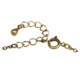 DODATKI, ORODJE ZA NAKIT RAYHER VERIŽICA Z ZAKLJUČKOM 2 MM, ZLAT, 43 CM+5CM