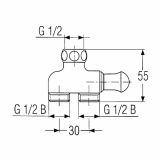 DODATNI DEL ZA ARMATURO UNITAS PREKLOPNIK ELEGANCE ZA 00341
