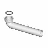 DODATNI DEL ZA VODOVOD LIV KOLENO PVC FI 40 Z ROBOM Z MATICO IN TESNILOM