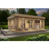 LESENA VRTNA HIŠKA GARTENPRO DOMINICA 570X380 CM DEB.40 MM