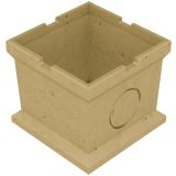 PRIBOR ZA ODVODNJAVANJE ACO DRAIN DVORIŠČ. POŽIRALNIK NAST. OKVIR 285X285X250