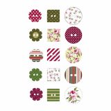 DROBNI ART.ZA USTVARJANJE RAYHER GUMBI EPOKSI, VRTNICE 30 KOSOV