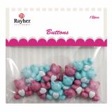 DROBNI ART.ZA USTVARJANJE RAYHER GUMBI MEŠANI MEDVEDKI 12 KOS RAZLIČNE OBLIKE