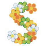 DROBNI ART.ZA USTVARJANJE RAYHER LESENI OKRASKI: ROŽICE MEŠANE, 2.5 CM, 16 KOM.