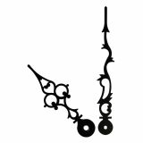 DROBNI ART.ZA USTVARJANJE RAYHER URNI KAZALCI 121/86MM ČRNI