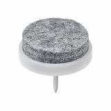 DRSNIK HETTICH DIY FILC FI 24 MM, BEL Z ŽEBLJIČKOM ZAV=24 KOS