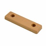 DRSNIK HETTICH DIY, ZA VIJAČENJE 50X14X5 MM, BEŽ PVC, V ZAVOJU JE 8 KOS