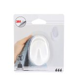 DRŽALA, STOJALA, KLJUKICE TENDANCE BELA KLJUKICA PVC OVALNA 3M ZA ZALEPIT