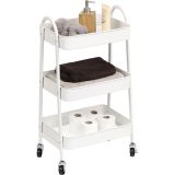 DRŽALA, STOJALA, KLJUKICE TENDANCE KOP. STOJALO NA KOLEŠČKIH BELO, 3 POLICE, KOVINSKO