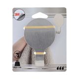 DRŽALA, STOJALA, KLJUKICE TENDANCE SIVA INOX KLJUKICA OKRO. 3M ZA ZALEPIT