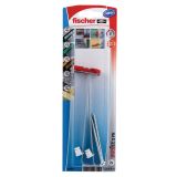 ZIDNI VLOŽEK Z VIJAKOM FISCHER DUOTEC 10 ZA MAVČNE PLOŠ. VLLOŽEK+VIJ. LEČ.GL. 5X70