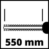 ELEK. ŠKARJE ZA ŽIVO MEJO EINHELL GC-EH 6055/1 600W 61CM