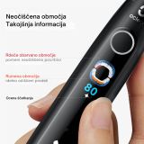 ELEKTRIČNA ZOBNA ŠČETKA OCLEAN X PRO 20 BELA, SONIČNI MOTOR