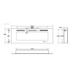 ELEKTRIČNI KAMIN AFLAMO MAJESTIC 60