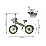 ELEKTRIČNI SKIRO MANTA MES2002N ČRNO ZELEN FLINSTONE FAT 350W