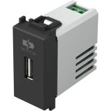 ELEMENT ELEKTRONIKE MODUL POLNILNIK USB 5V 2.1A 1M ČRN