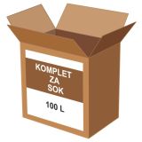ENOLOŠKI PRIPOMOČEK KOMPLET ZA SOK 100 L
