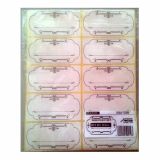 SAMOLEPILNA ETIKETA BELA 80X40 MM