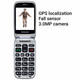 EVOLVEO EASYPHONE FS EP-771 PREKLOPNI TELEFON NA TIPKE ZA STAREJŠE 4G RDEČ