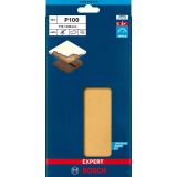 EXPERT C470 BRUSNI PAPIR S 14 LUKNJAMI ZA EKSCENTRIČNE BRUSILNIKE, 115 X 230 MM, G 100, 10 KOSOV