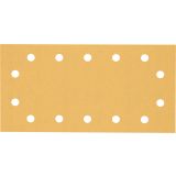 EXPERT C470 BRUSNI PAPIR S 14 LUKNJAMI ZA EKSCENTRIČNE BRUSILNIKE, 115 X 230 MM, G 120, 10 KOSOV