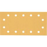 EXPERT C470 BRUSNI PAPIR S 14 LUKNJAMI ZA EKSCENTRIČNE BRUSILNIKE, 115 X 230 MM, G 120, 50 KOSOV