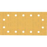 EXPERT C470 BRUSNI PAPIR S 14 LUKNJAMI ZA EKSCENTRIČNE BRUSILNIKE, 115 X 230 MM, G 400, 10 KOSOV