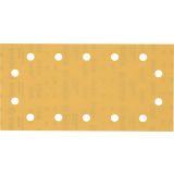 EXPERT C470 BRUSNI PAPIR S 14 LUKNJAMI ZA EKSCENTRIČNE BRUSILNIKE, 115 X 230 MM, G 400, 50 KOSOV