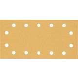 EXPERT C470 BRUSNI PAPIR S 14 LUKNJAMI ZA EKSCENTRIČNE BRUSILNIKE, 115 X 230 MM, G 80, 50 KOSOV