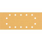 EXPERT C470 BRUSNI PAPIR S 14 LUKNJAMI ZA EKSCENTRIČNE BRUSILNIKE, 115 X 280 MM, G 100, 10 KOSOV